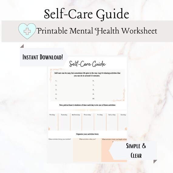 Self-Care Guide (Mental Health Guide)