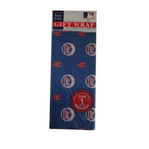 Feuilles d'emballage cadeau MLB New York Mets