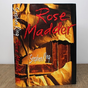 Rose Madder by Stephen King - First Edition, First Impression (1st/1st) - Vintage 1995 Viking Hardback