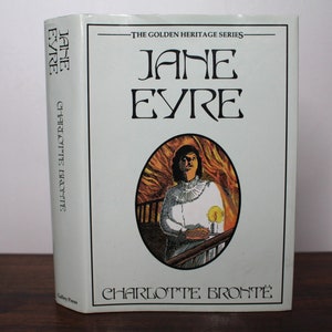Jane Eyre de Charlotte Brontë - Serie Golden Heritage, Galley Press, 1987 - Literatura inglesa clásica - Libro de tapa dura en excelente estado