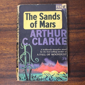 The Sands of Mars by Arthur C. Clarke - Pan Books, 1964 - Vintage Science Fiction Paperback Novel