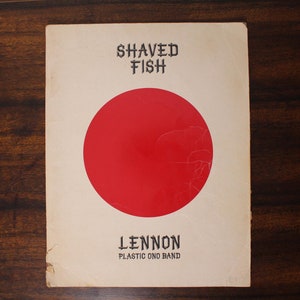 英LP Lennon Plastic Ono Band Shaved Fish Shaved Fish - John Lennon / Plastic Ono Band - Vintage 1975