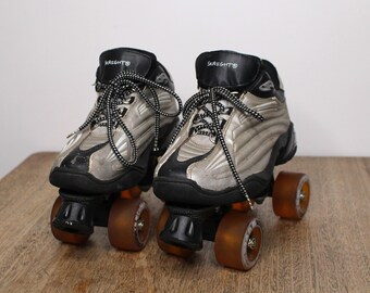 Early 2000s Skaight Roller Skates Women's Size UK 6 - Lace Up Trainer Style Rollers with Rubber Wheels