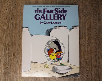 The Far Side Gallery by Gary Larson - 1997, Warner Books, London - Vintage '90s Comedy Paperback