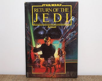 Annuel Star Wars : Le Retour du Jedi - Lucasfilm Ltd, 1983 - Couverture rigide de science-fiction de collection, années 80