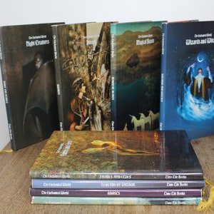 The Enchanted World, Time-Life Bücher - Set mit 8 Hardcover Bänden - Magische Tierwesen, Feen & Elfen, Zauberer und Hexen usw. - Vintage 80er Jahre