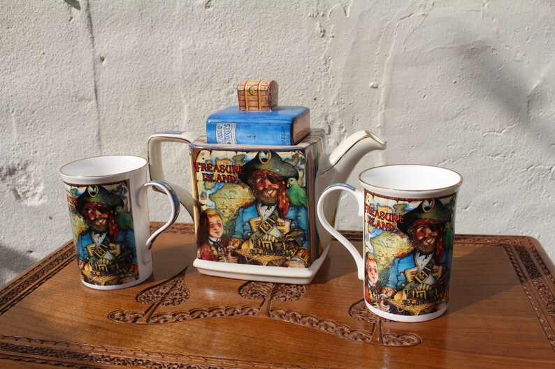Sadler Treasure Island 'classic Stories' Tea Set Incl. Etsy