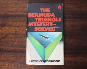 The Bermuda Triangle Mystery: Gelöst vonLawrence David Kusche - Vintage 1975 NEL Taschenbuch, Erstausgabe