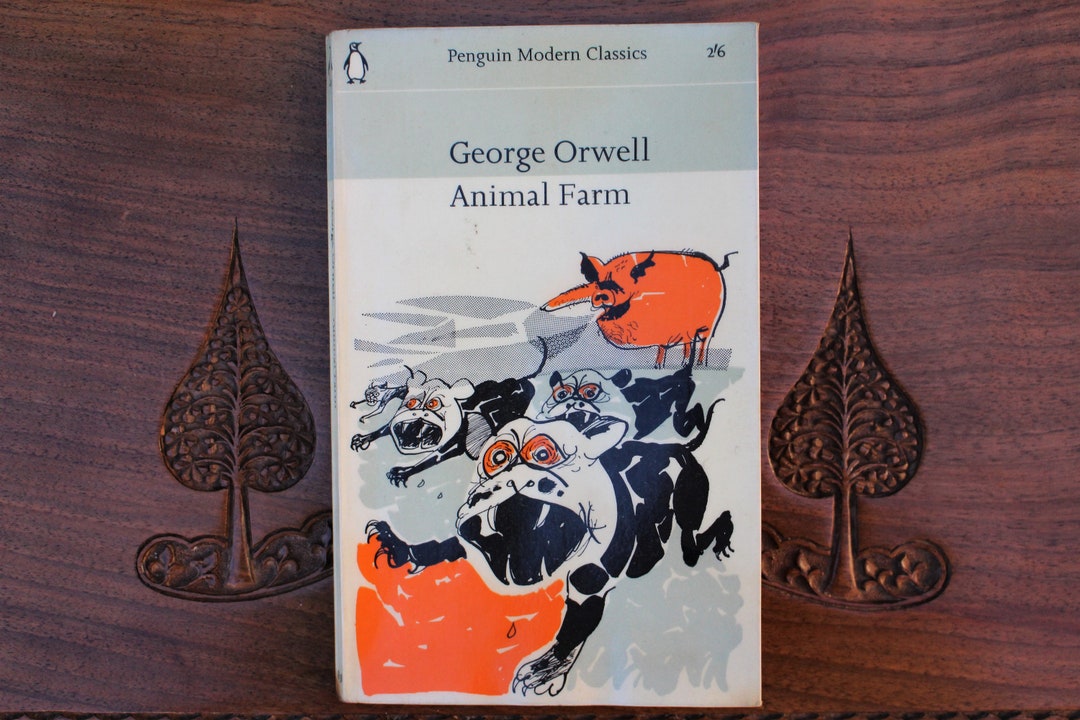 Animal Farm Orwell Vintage 1964 Copy Penguin Etsy