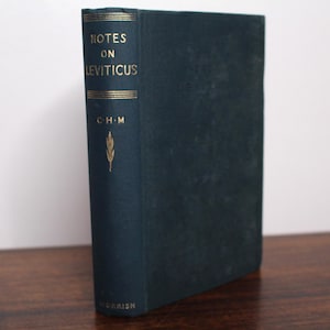 Notes on the Book of Leviticus by Charles H. Macintosh - Victorian Christian Hebrew Bible Studies Hardback, Old Testament, Theology