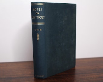 Notatki na temat Księgi Kapłańskiej autorstwa Charlesa H. Macintosha - Victorian Christian Hebrew Bible Studies Oprawa twarda, Stary Testament, Teologia