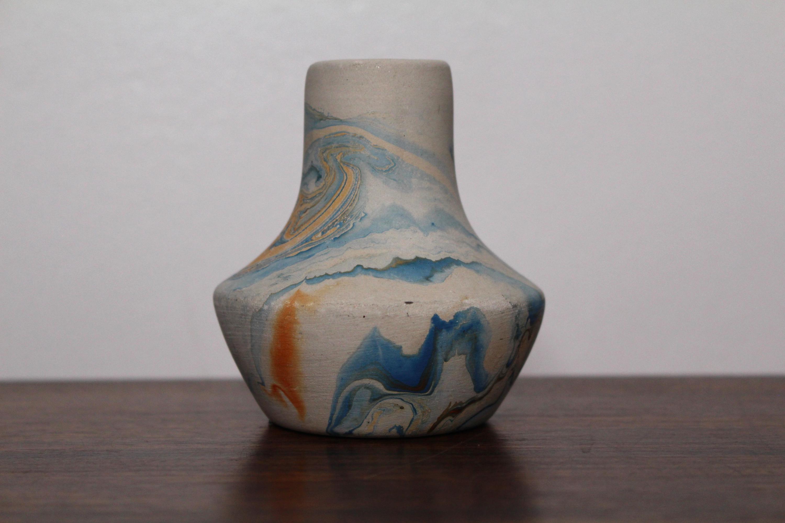 NEMADJI ネマジ ヴィンテージ 花瓶 ネイティブアメリカン 工芸品 陶器 Nemadji Pottery USA ヴィンテージ ネイティブアメリカン