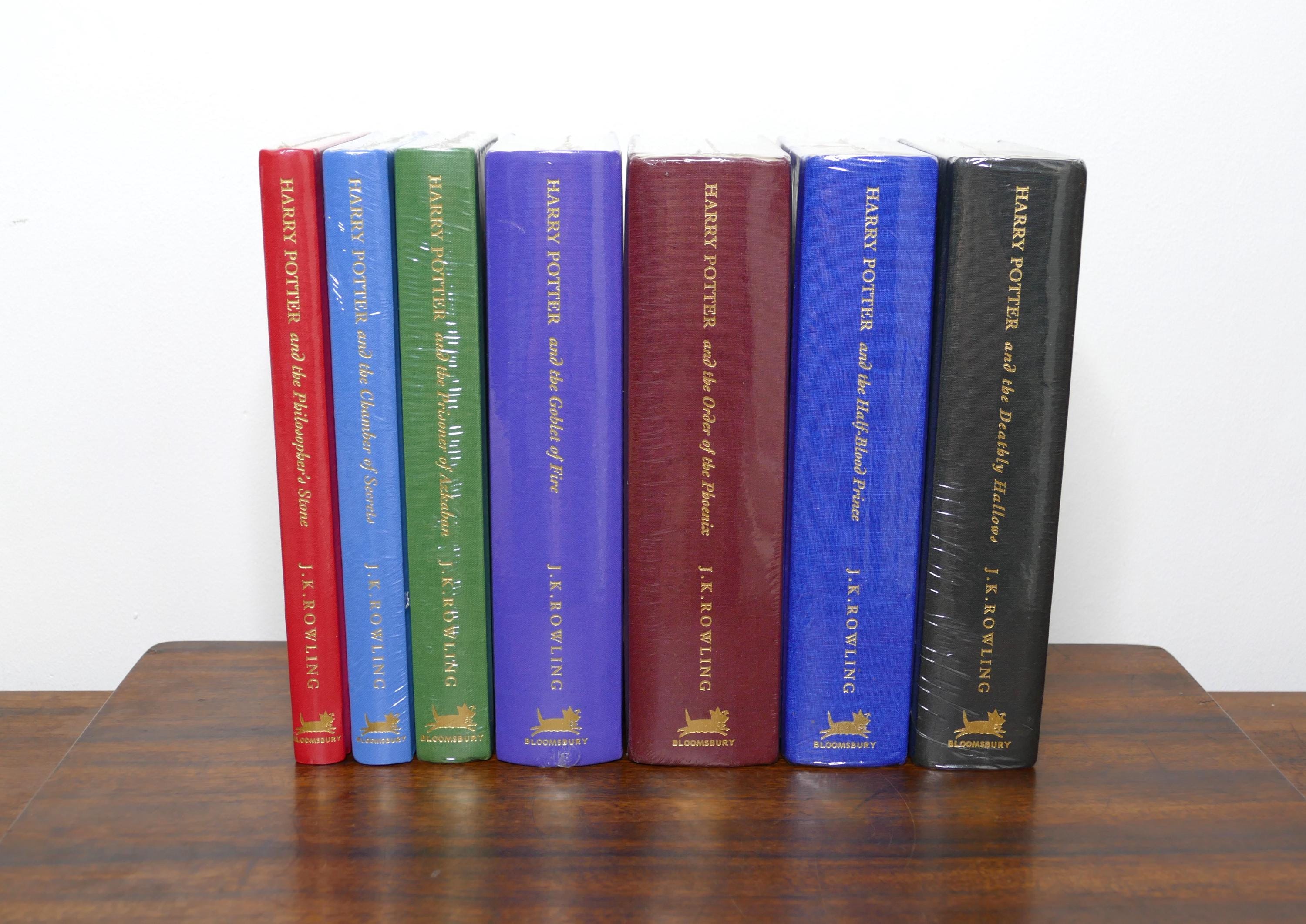 Buy Sealed DELUXE EDITION Harry Potter Complete Set, Books 1-7