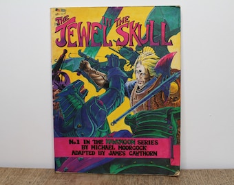 „The Jewel in the Skull“ von Michael Moorcock, adaptiert von James Cawthorn – Savoy Books / Big O Publishing, 1978 – Graphic Comic Book Novel
