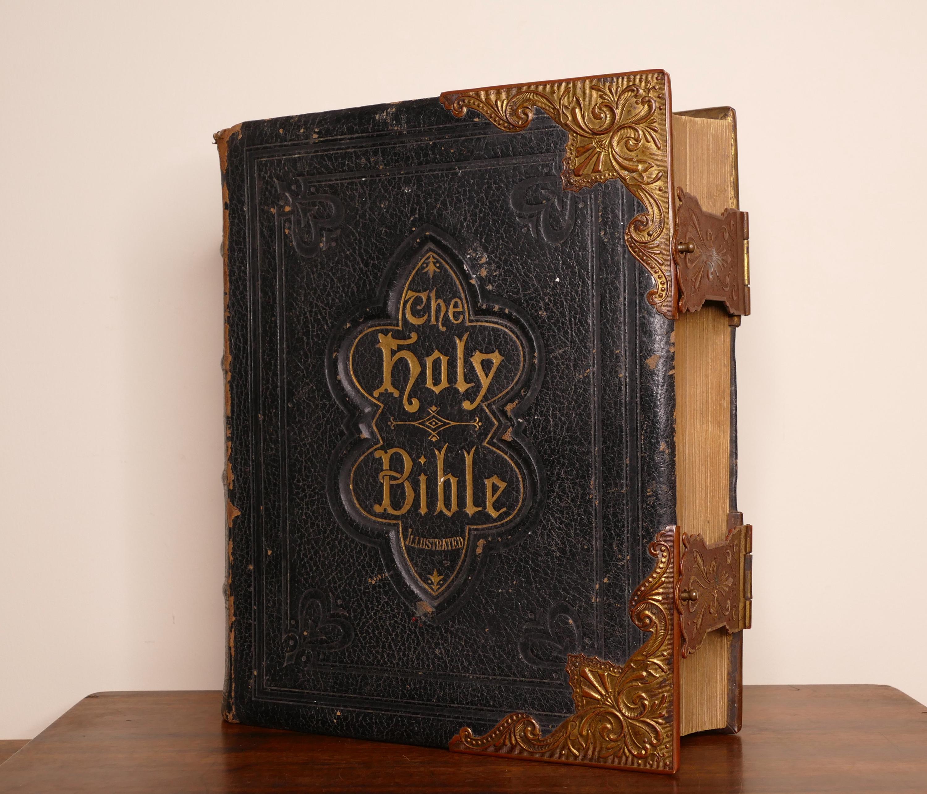 Antique Family Bible - Etsy