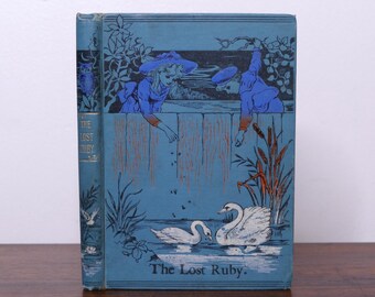 1904年海賊時代児童書挿絵入りアンティークハードカバーヴィンテージ本