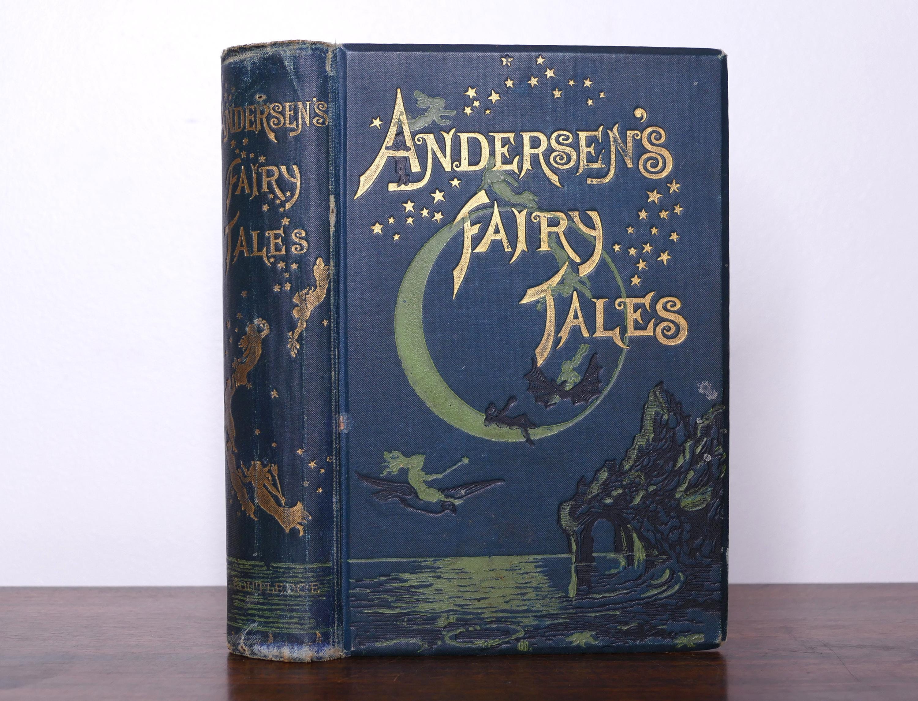 1882年頃 ハンス・アンデルセンの童話集 - ヴィクトリア朝装飾装丁