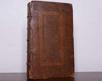 1717 Antiquities of Rome by Basil Kennett – Complete Folding Plates – Original Calf Binding – Georgian Antiquarian