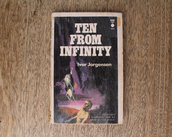 Ten From Infinity door Ivar Jorgensen - Priory Books 1093, editie begin jaren 1970 - Vintage Pulp Paperback Sci Fi boek