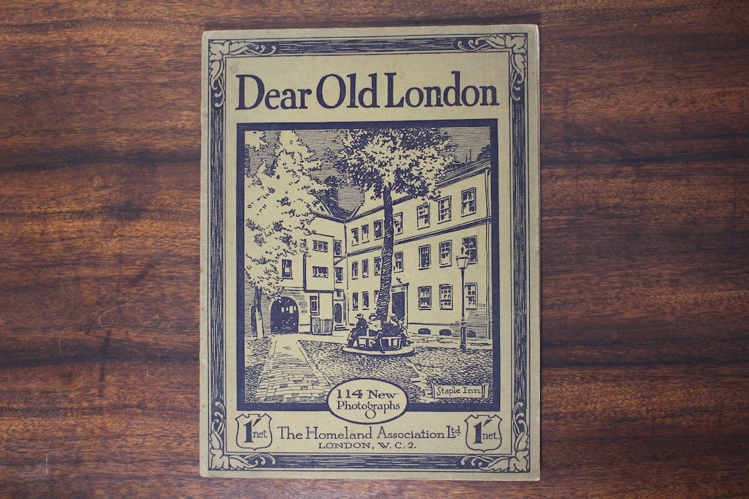 1925 Dear Old London: 114 New Photographs - the Homeland Association ...