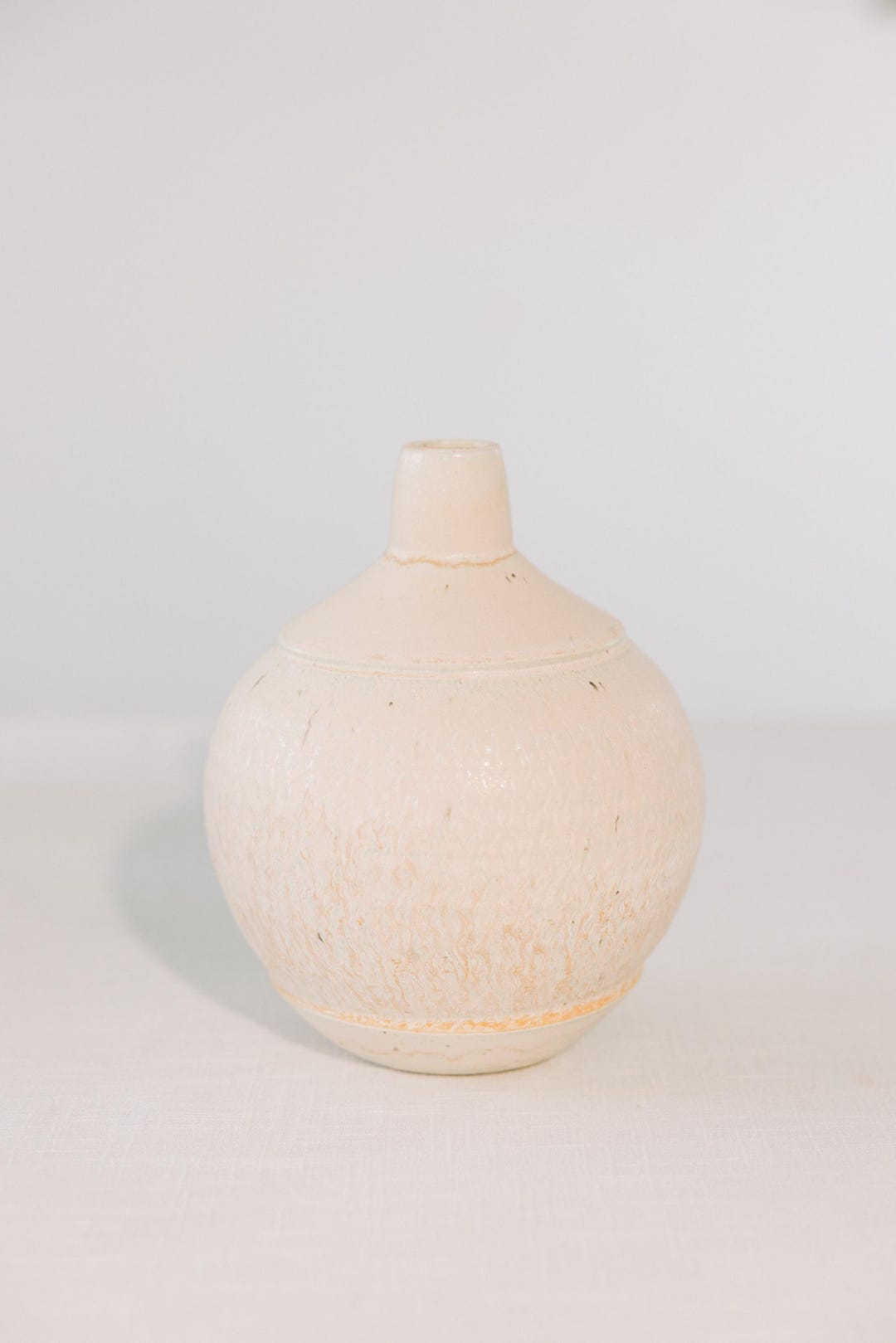 Soft Petal Pink Chattered Decorative Jar - Etsy