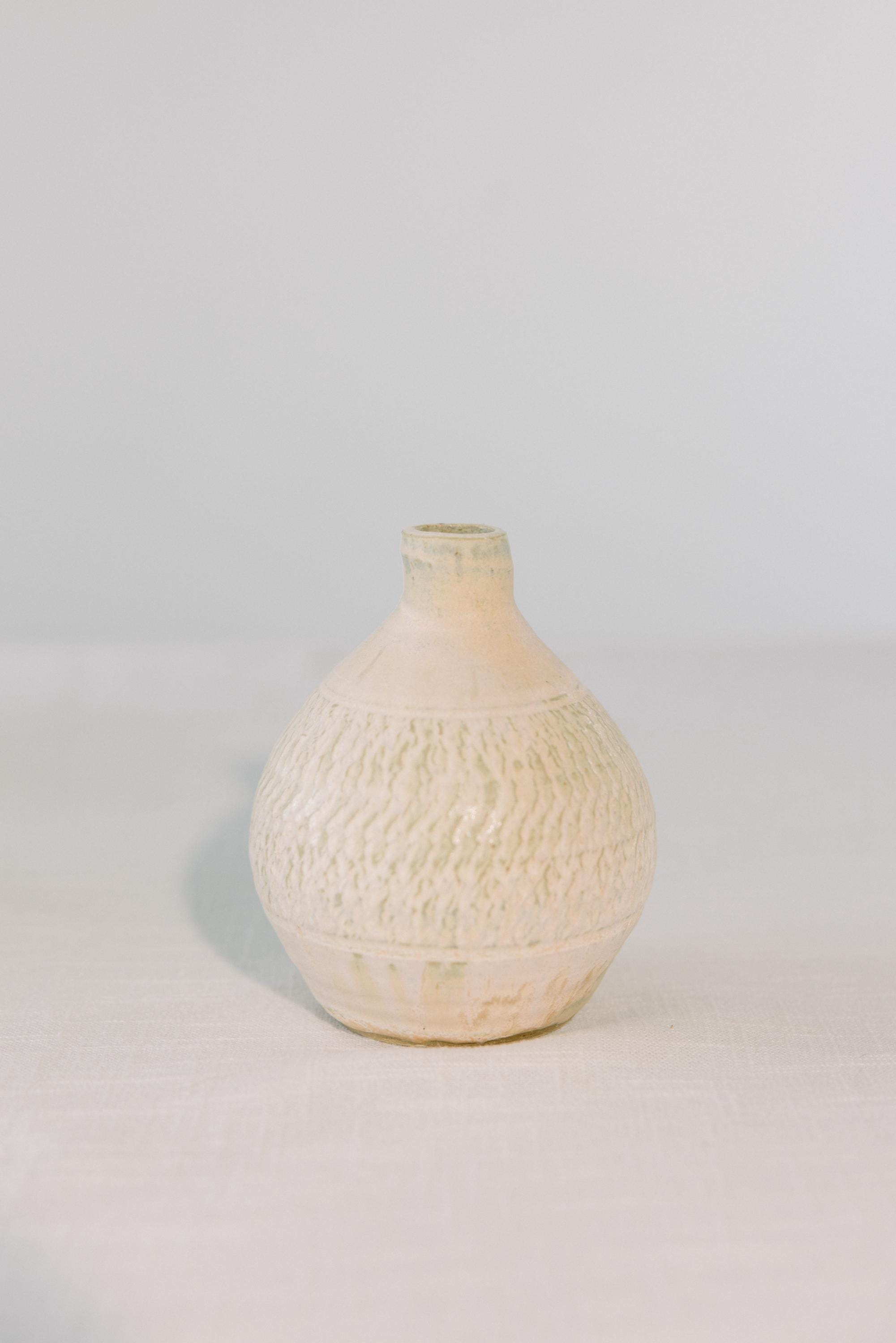 Soft Petal Pink Chattered Bud Vase - Etsy