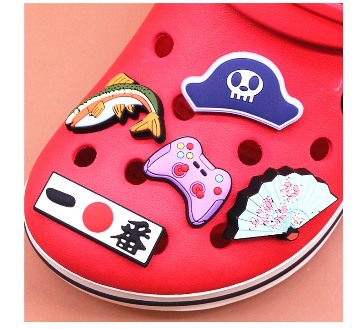 japanese croc charms