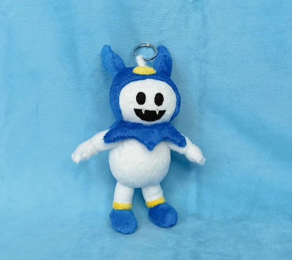 ジャックフロストぬいぐるみキーホルダー：ゲーマーへの手作りペルソナ