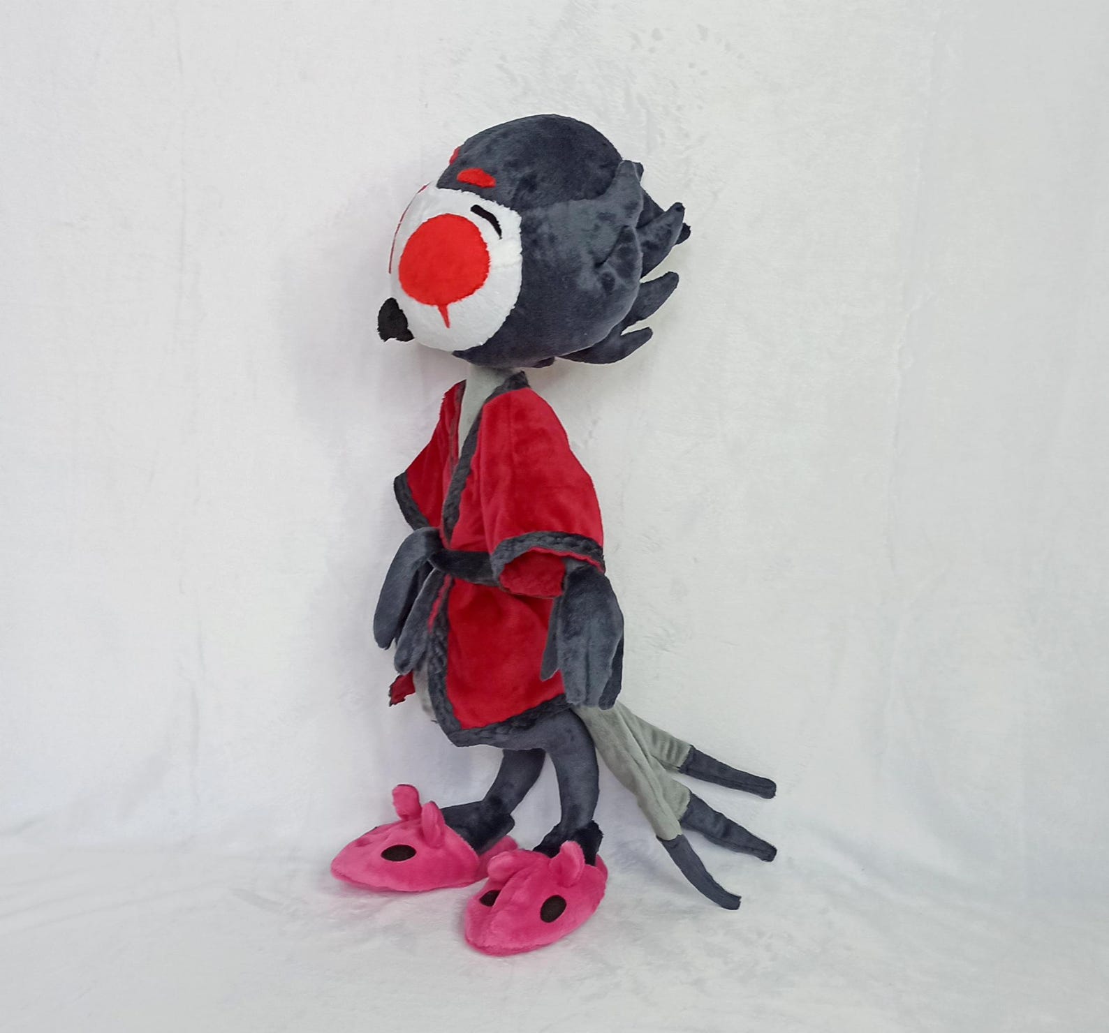 Stolas Helluva Jefe Peluche Hazbin Hotel - Etsy México