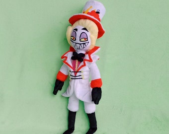 Lucifer Morningstar Hazbin Hotel King of Hell Big Boss of Hell Himself Plushie Doll