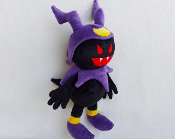 Black Frost Inspired by Shin Megami Tensei Evil Demon Video Game Plush