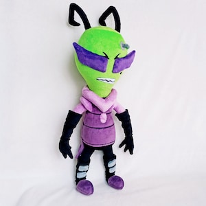 Invader Zim mysterious girl named Tak Plush Doll