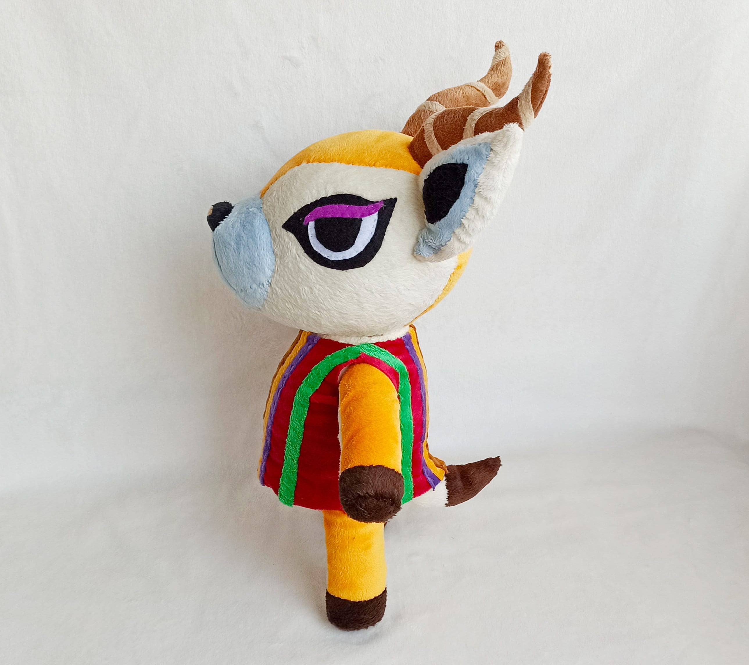 Custom plush inspired by deer Lopez from Animal Crossing New Etsy