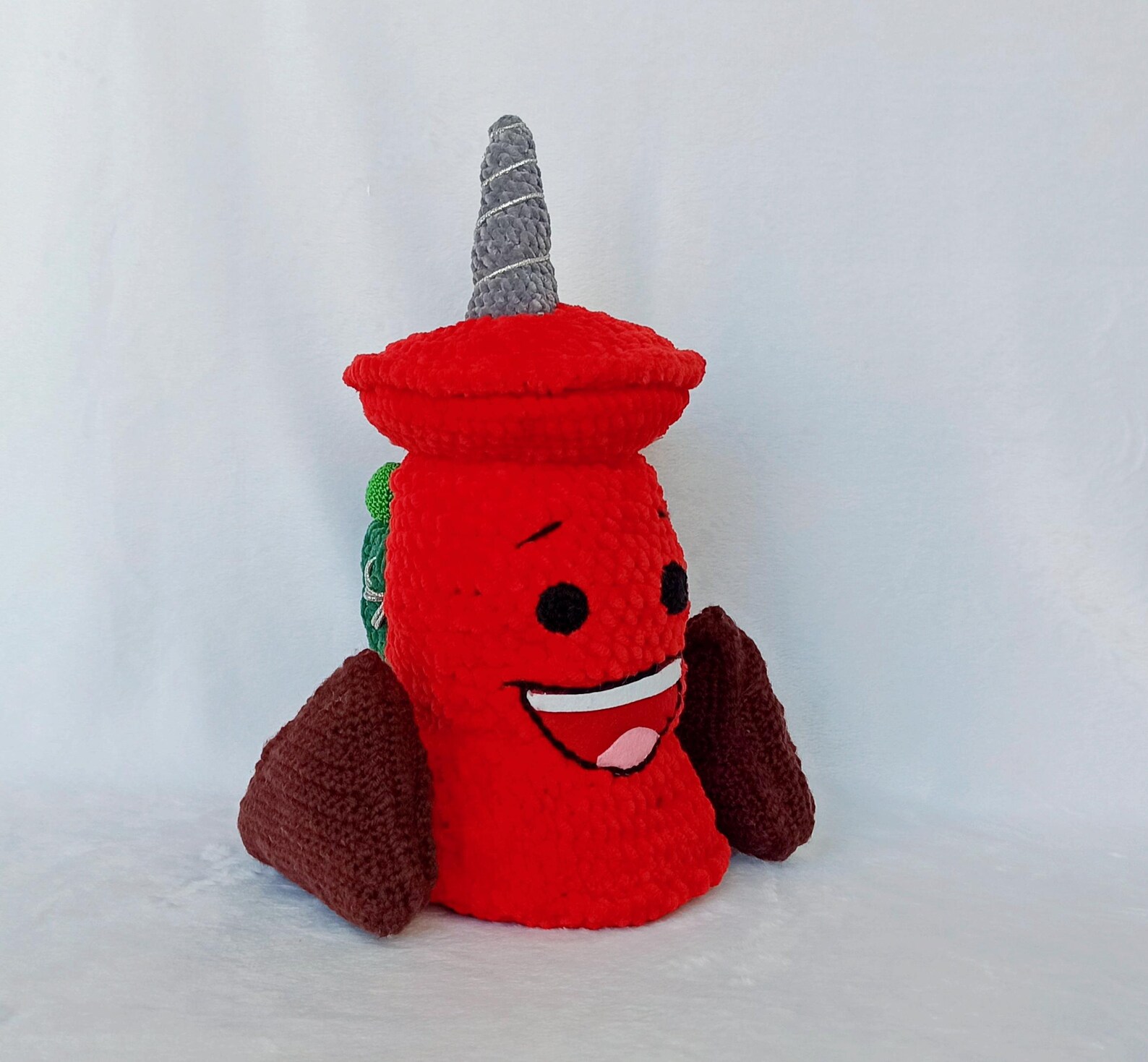 Inanimate Insanity Pin Crochet Plush 12” (32 Cm) Animatic Battle - Etsy