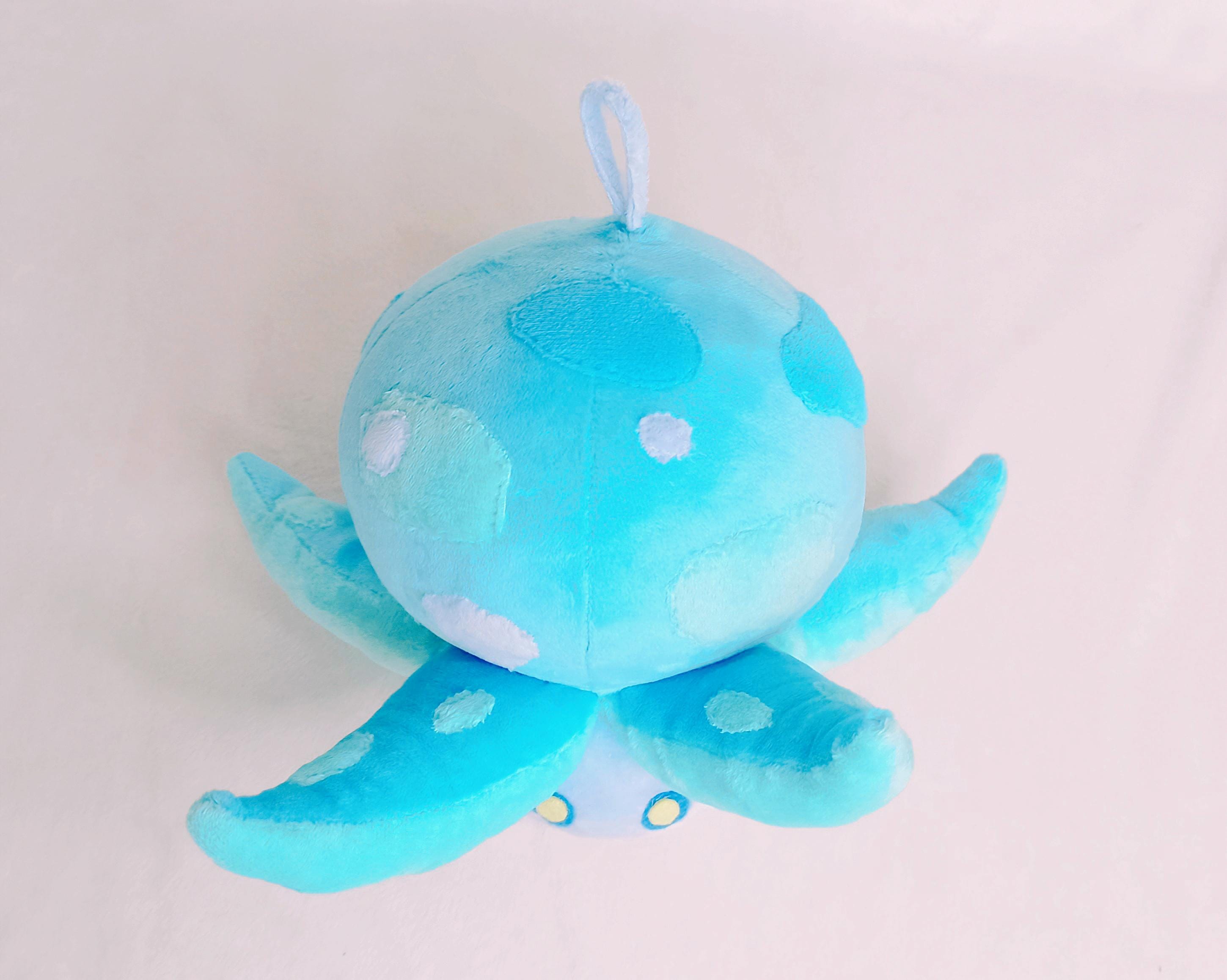 Genshin Impact Plush: Hydro Fungus Mushroom Monster, Handmade - Etsy