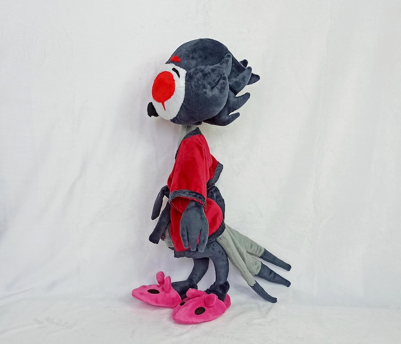 Stolas Helluva Jefe Peluche Hazbin Hotel - Etsy México