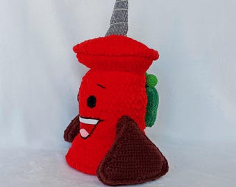 なにかのぬいぐるみ インアニメイト・インサニティ ピンクロシェぬいぐるみ 12インチ (32