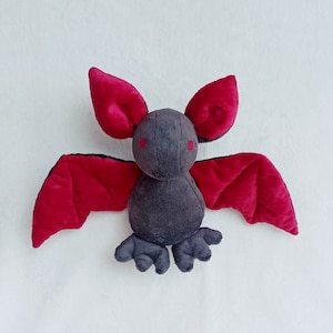 Custom Bat Plushie, Vampire bat, Halloween decor