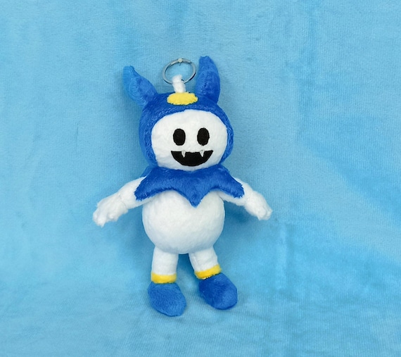 ジャックフロストぬいぐるみキーホルダー：ゲーマーへの手作りペルソナ