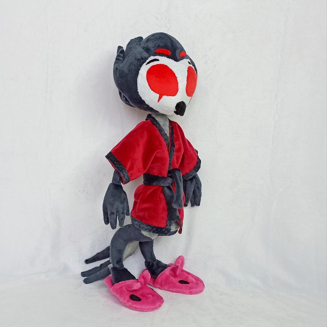 Stolas Helluva Jefe Peluche Hazbin Hotel - Etsy México