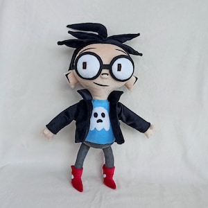 Custom Dib Membrane plush inspired by Invader Zim