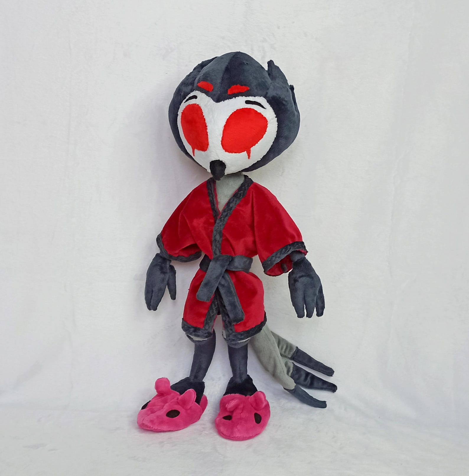 Stolas Helluva Jefe Peluche Hazbin Hotel - Etsy México
