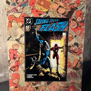 Vintage Flash #16 (12x18) Deconstructed Comic Book Poster