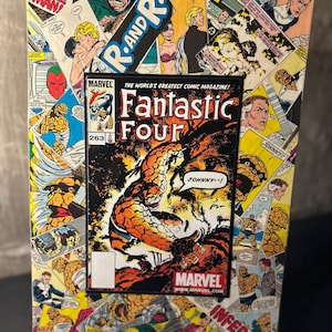 Vintage Fantastic Four #263 12x18 Deconstructed Comic Book Poster