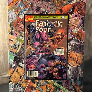 Vintage Fantastic Four #12 12x18 Deconstructed Comic Book Poster