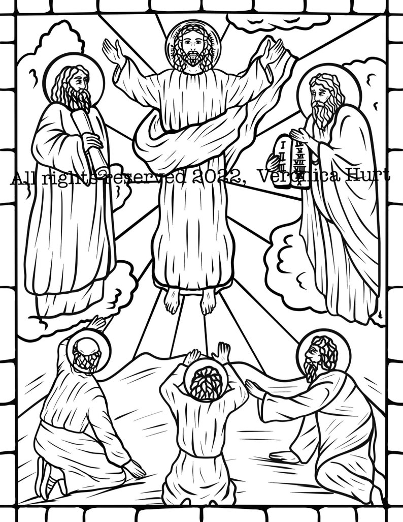 Feasts of the Lord Coloring Page Value Pack for Kids and Adults Etsy