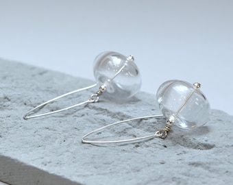 Murano Glass Earrings: Handmade Silver Earwires, Lightweight