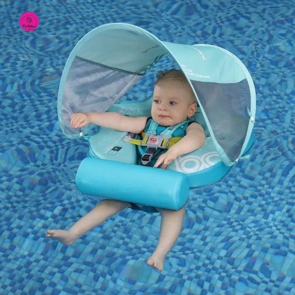 Mambobaby Baby Waist Floating Lying Swimming Ring Pool Toy Swimming Trainer Solid Non-Inflatable Newborn Baby Swim