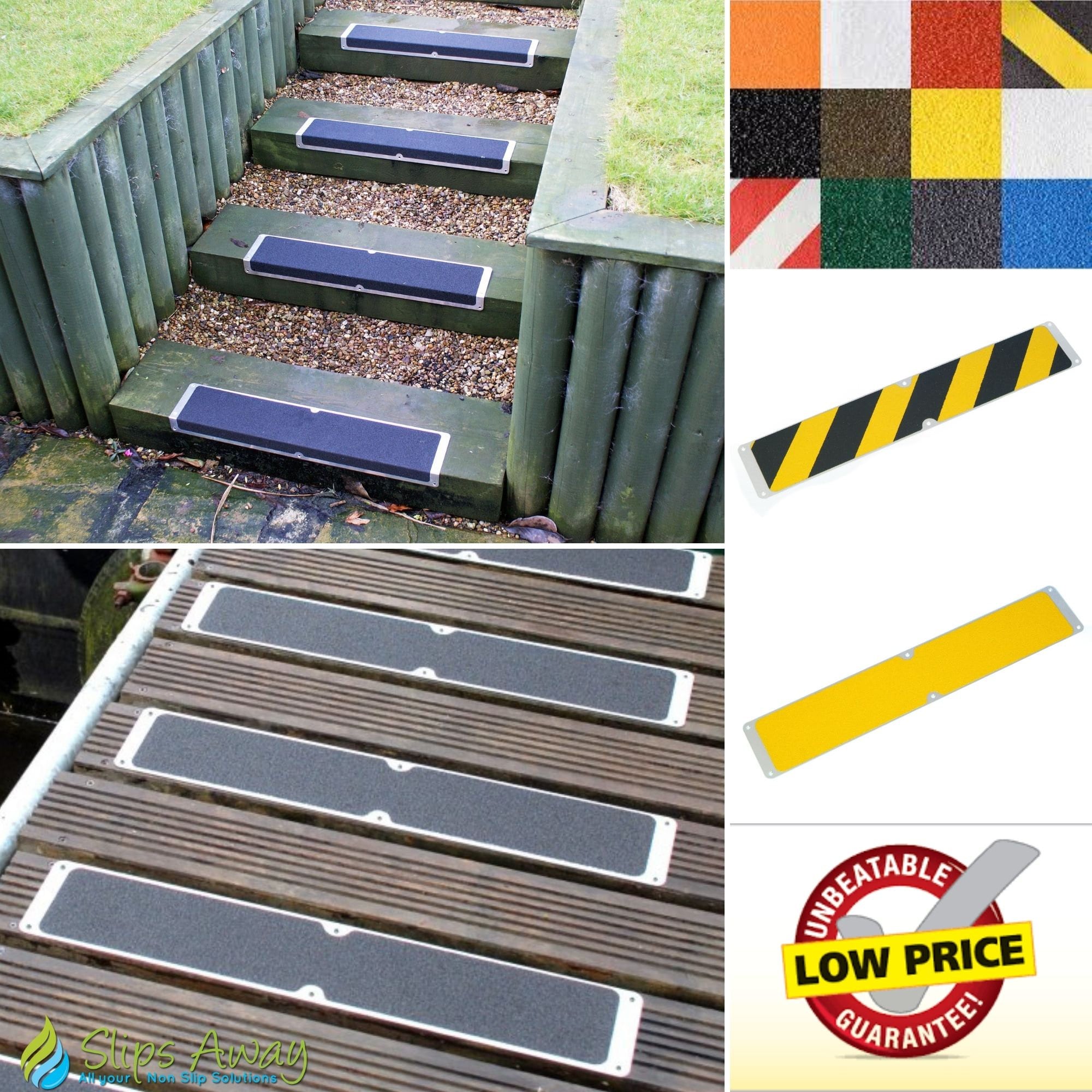 Non Slip Decking Strips Outdoor Aluminium Plates Perfect for Etsy