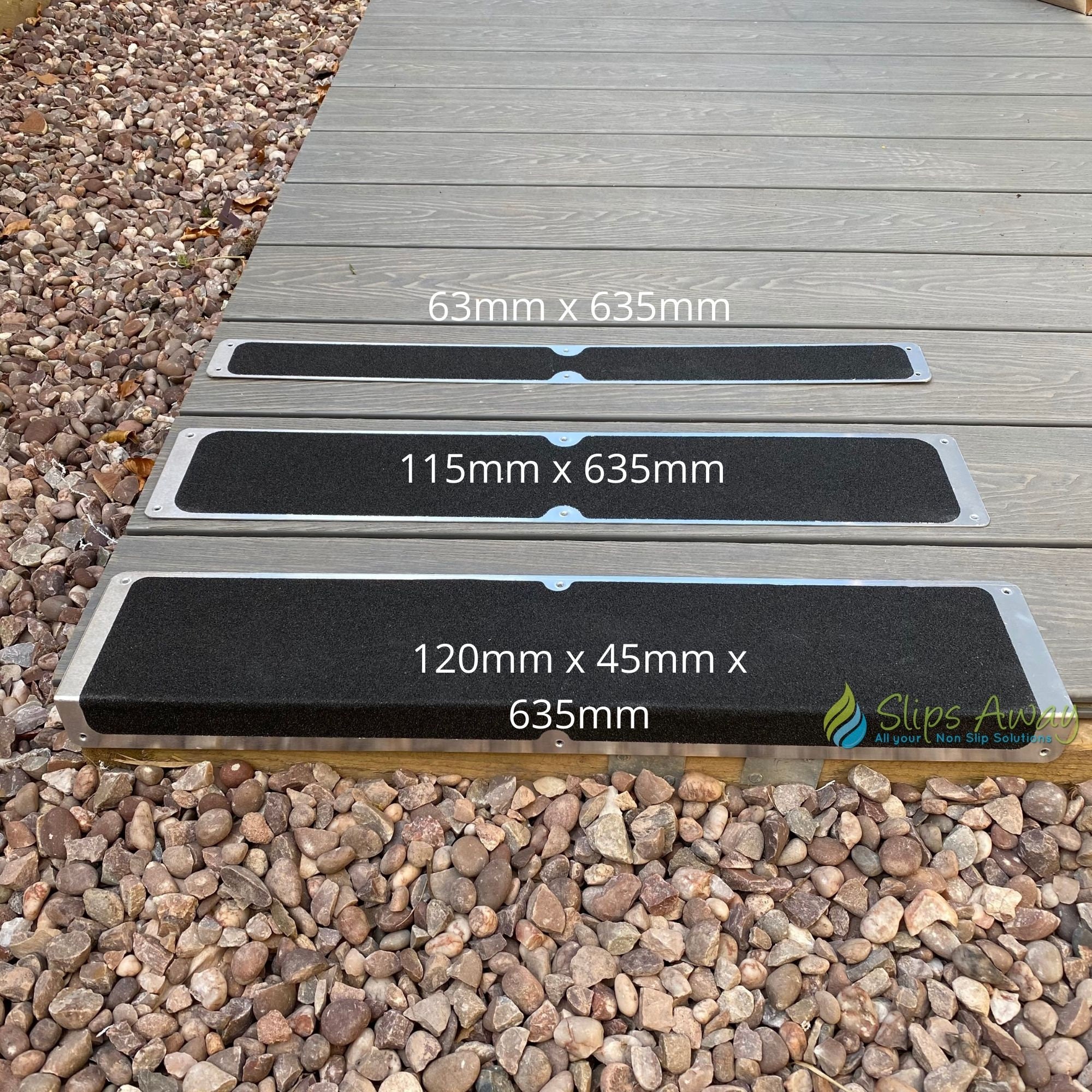 Non Slip Decking Strips Outdoor Aluminium Plates Perfect for Etsy